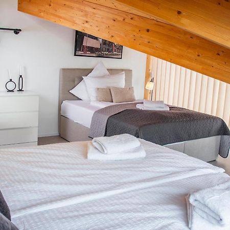 ※Luxus Loft Mit Boxspringbetten Und Heimkino ※ Inzlingen Bagian luar foto