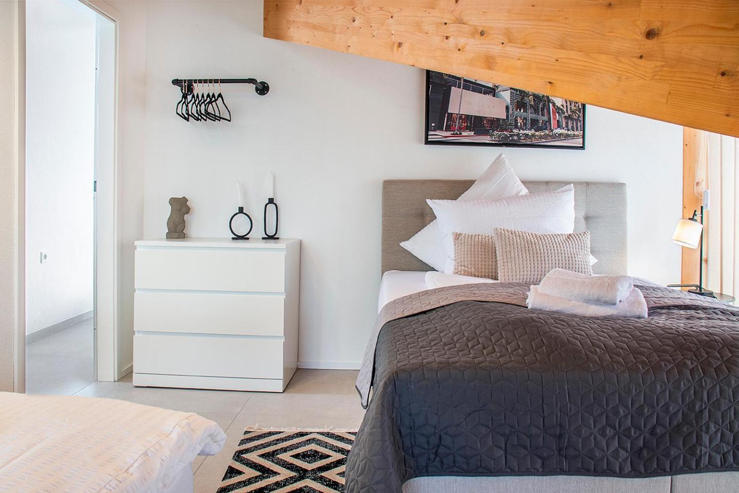 ※Luxus Loft Mit Boxspringbetten Und Heimkino ※ Inzlingen Bagian luar foto