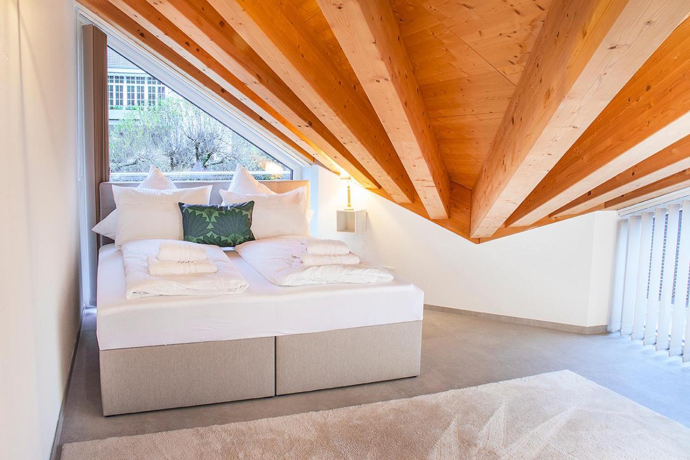 ※Luxus Loft Mit Boxspringbetten Und Heimkino ※ Inzlingen Bagian luar foto
